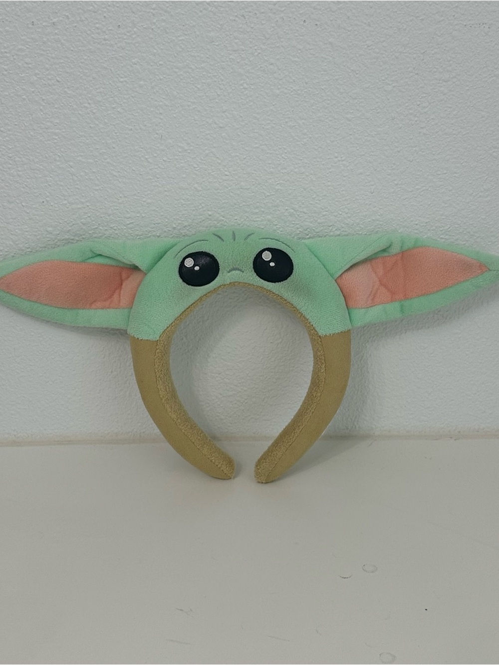 Disney Baby Yoda Style Plush Headband